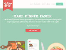 Tablet Screenshot of nomoretogo.com